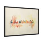 The Last Supper Framed Christian Canvas Print - Image 6