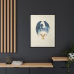 Archangel Micheal Battles the Dragon Framed Christian Canvas Print - Image 10