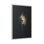 Lion of Judah Framed Christian Canvas Print - Image 6