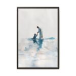 Jesus "Why Did You Doubt?" Framed Canvas Print - Image 8