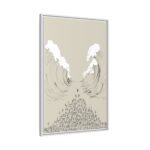 Moses Parts the Red Sea Framed Christian Canvas Print - Image 6