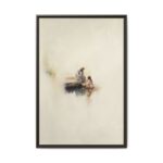 Jesus Listening Framed Christian Canvas Print - Image 3