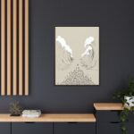 Moses Parts the Red Sea Framed Christian Canvas Print - Image 11