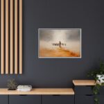 Jesus Leaves The 99 Framed Christian Canvas Print - Image 4