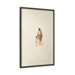 Jesus with Boy Framed Christian Canvas Print - Image 4