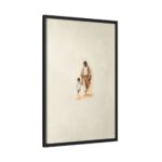 Jesus with Boy Framed Christian Canvas Print - Image 2