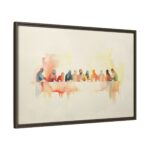 The Last Supper Framed Christian Canvas Print - Image 10