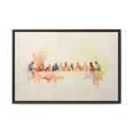 The Last Supper Framed Christian Canvas Print - Image 9