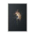 Lion of Judah Framed Christian Canvas Print - Image 5