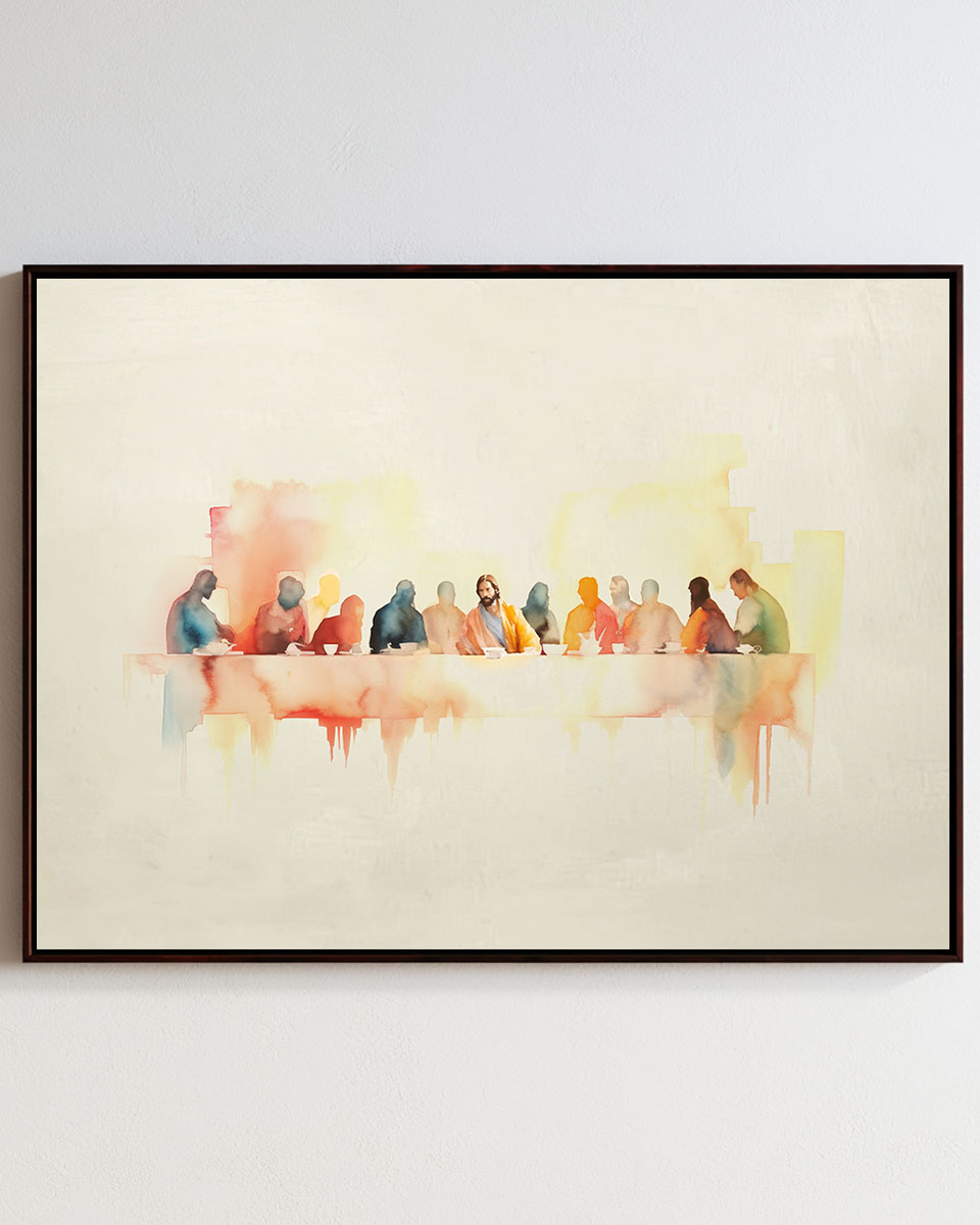 The Last Supper Canvas Main Image The Last Supper Canvas Print - Image 1