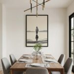 Jesus Walks on Water Framed Christian Canvas Print - Image 2