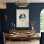 Archangel Micheal Battles the Dragon Framed Christian Canvas Print - Image 2