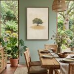 Nathanael and the Fig Tree Framed Christian Canvas Print - Image 3