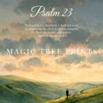 Psalm 23 Christian Art - Image 2