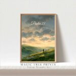 Psalm 23 Christian Art - Image 6