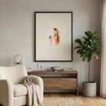 Jesus with Girl Christian Art - Image 4