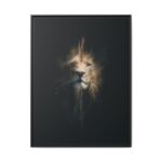 Lion of Judah Framed Christian Canvas Print