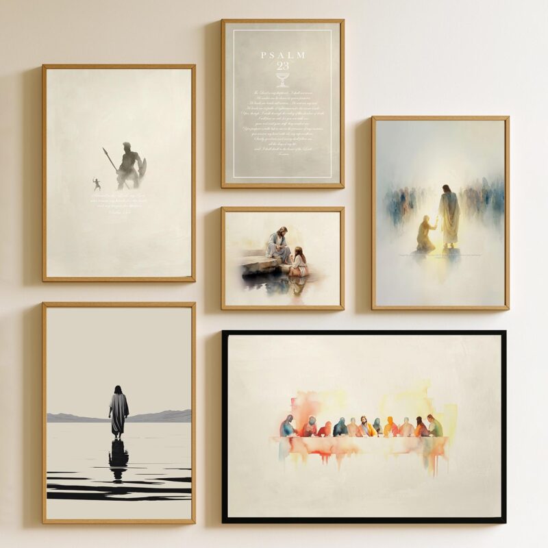 Multi-buy discount on Christian fine art prints - 3 prints 10% off, 6 prints 15% off, 9 prints 20% off, applied automatically at checkout