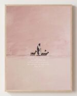 Good Shepherd Fine Art Print (Pink)
