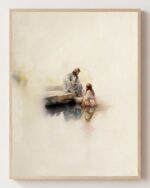 Jesus Listening Fine Art Print