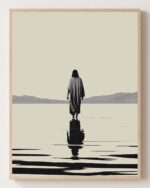 Jesus Walks on Water Christian Art