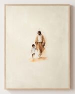 Jesus with Boy Fine Art Print