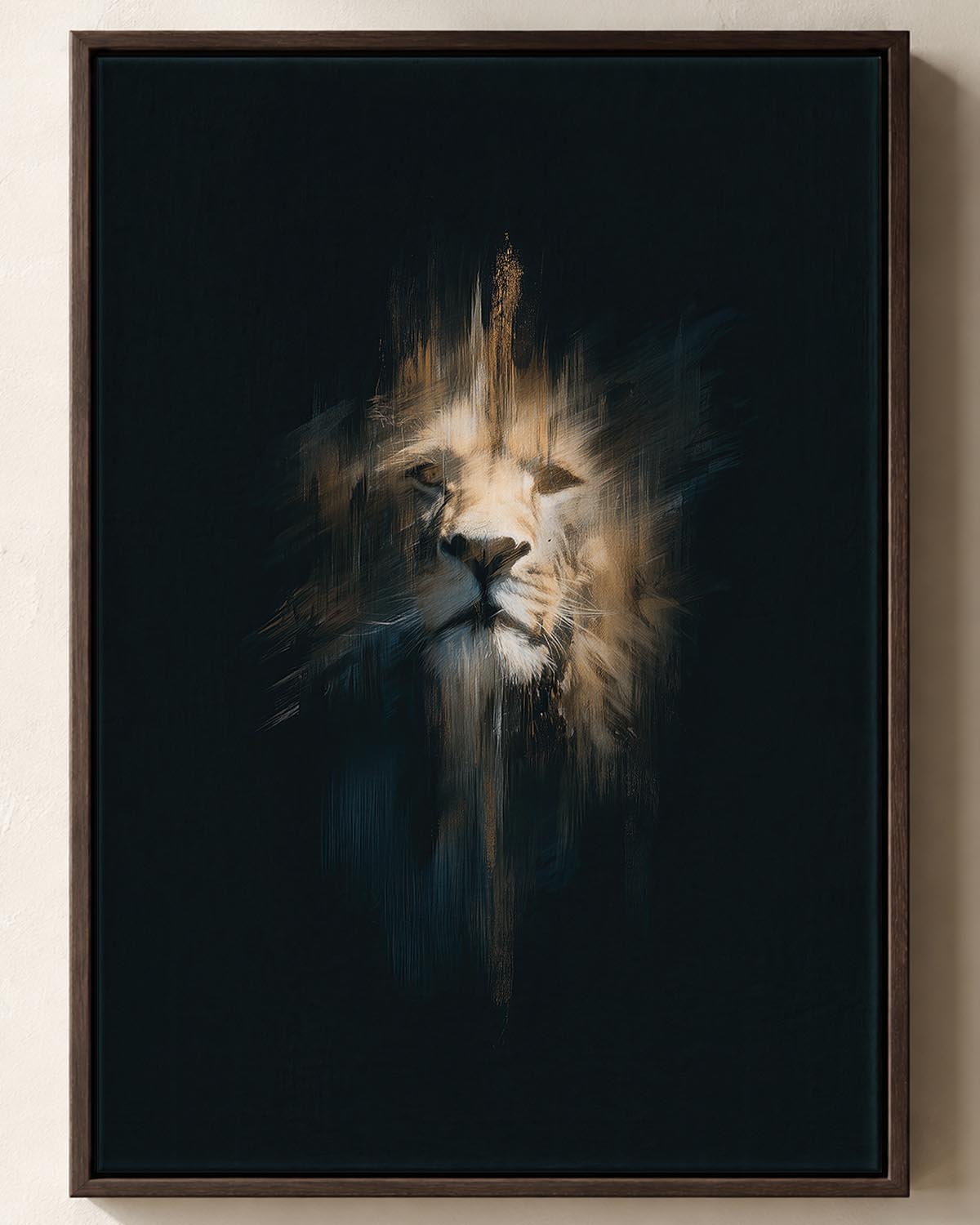 Lion of Judah Canvas Print Main Header Lion of Judah Framed Christian Canvas Print