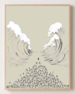 Moses Parts the Red Sea Fine Art Print